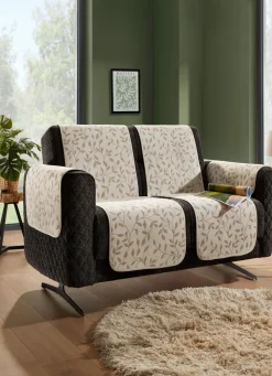 Sessel- und Armlehnenschoner mit Anti-Rutsch-Rückseite