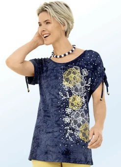 Shirt in angesagter Batik-Optik in 2 Farben