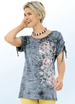 Shirt in angesagter Batik-Optik in 2 Farben