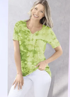 Shirt in Batik-Optik in 2 Farben