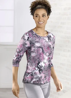 Shirt in Floraldessin