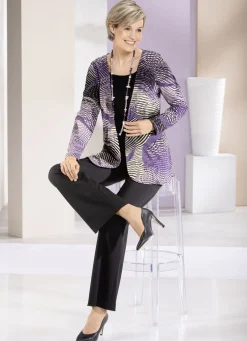 Shirt in Jacken-Optik