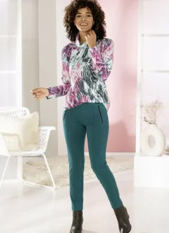 Shirt in weichem Feinjersey