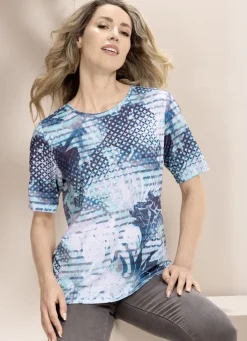 Shirt mit Alloverdruck