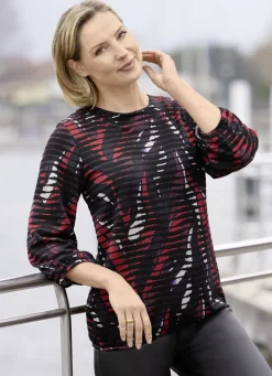 Shirt mit Alloverdruck