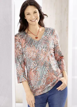 Shirt mit Alloverdruck