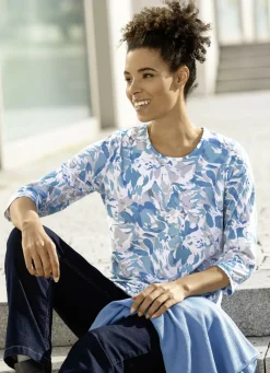 Shirt mit Alloverdruck