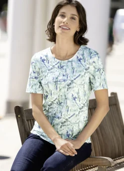 Shirt mit Alloverdruck