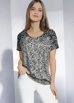 Shirt mit dekorativer Struktur