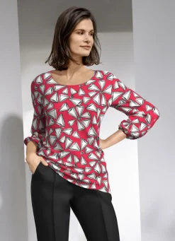 Shirt mit farbbrillantem Druck