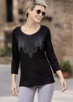 Shirt mit Flatlock-Naht