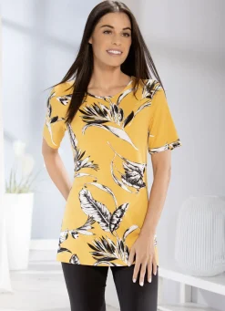 Shirt mit interessantem Allover-Druck