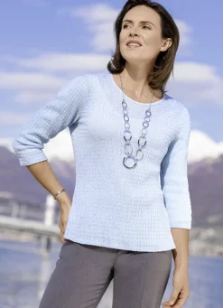 Shirt mit 3/4-langen Ärmeln