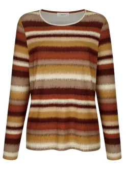 Shirt mit modischem Ringeldessin