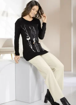 Shirt mit platziertem Druck