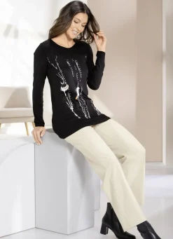 Shirt mit platziertem Druck