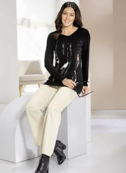 Shirt mit platziertem Druck