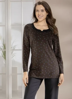 Shirt mit raffiniertem Halsausschnitt