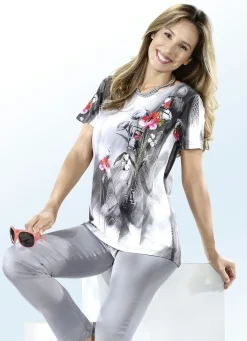 Shirt mit rundem Halsausschnitt