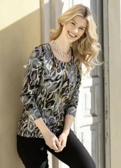 Shirt mit Rundhalsausschnitt