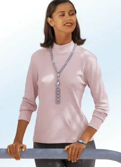 Shirt mit Stehkragen