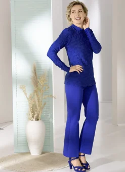 Shirt mit Stehkragen in 5 Farben