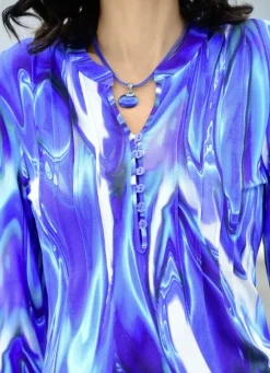 Shirt-Tunika mit attraktiver Biesenzier