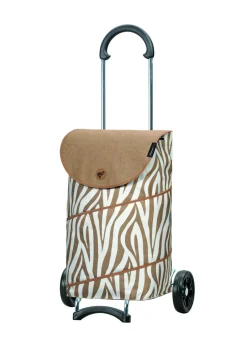 Shopper aus chromatisiertem Stahlrohrgestell