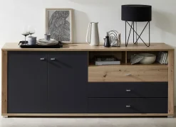 Sideboard mit LED-Beleuchtung und Softclose