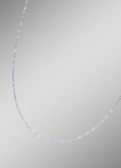 Singapurkette aus Weißgold