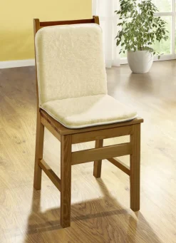 Sitzkissen mit Rücken aus reiner Schurwolle