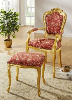 Sitzmöbel mit massivem Buchenholz-Gestell