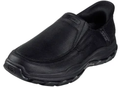 SKECHERS, bequeme Herren-Slipper, mit geformter Slip-Ins Fersenplatte