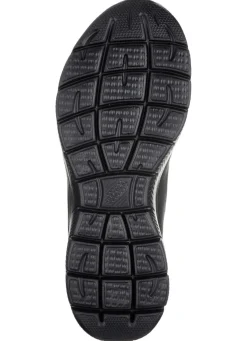 SKECHERS, sportliche Damen-Sneaker, mit Nappaleder-Besätzen