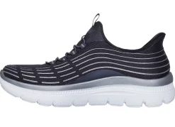 SKECHERS, stylische Damen-Sneaker, mit geformter Slip-Ins Fersenplatte