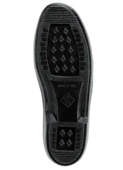 Slipper aus elastischem Strickmaterial mit Schnürung