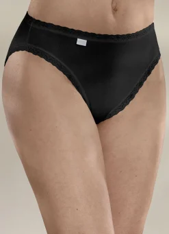 Sloggi 24/7 Dreierpack Slips mit Spitzenbandabschlüssen