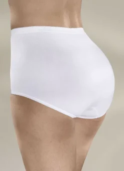 Sloggi Dreierpack Maxi Slip mit elastischen Abschlüssen