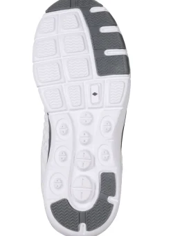 Sneaker aus effektvoll dessiniertem Textilmaterial