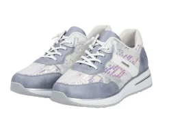 Sneaker mit schimmernden Pailletten