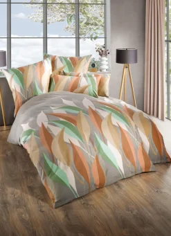 Soft-Biber Bettwäsche aus 100% Baumwolle