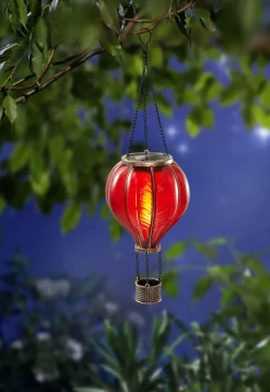Solar-Heißluftballon mit Flackereffekt