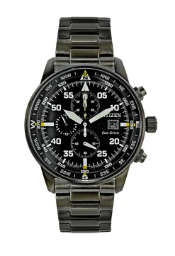 Solar-Herrenuhr in Flieger-Optik