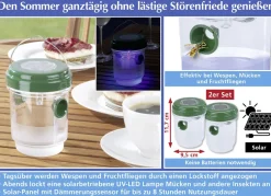 Solar-Insektenfallen, 2er