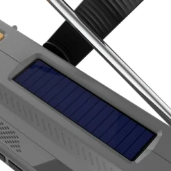 Solarkurbel-Radio mit DAB+ und UKW-Tuner