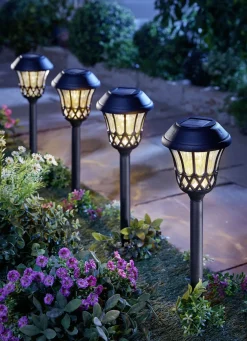 Solarleuchten im 4er-Set