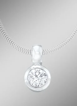 Solitär-Anhänger mit Brillant