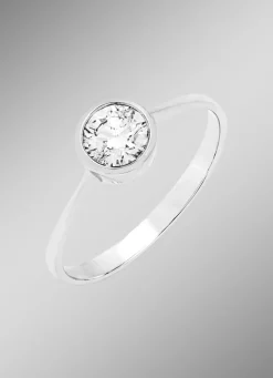 Solitär-Damenring mit Brillant