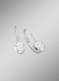 Solitärohrringe mit Brillanten