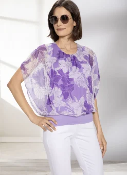 Sommerliche Poncho-Tunika